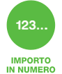 Importo in numero